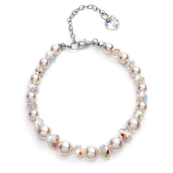 PEARL & CRYSTAL BRACELET