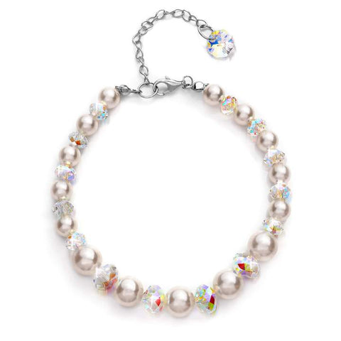 PEARL & CRYSTAL BRACELET